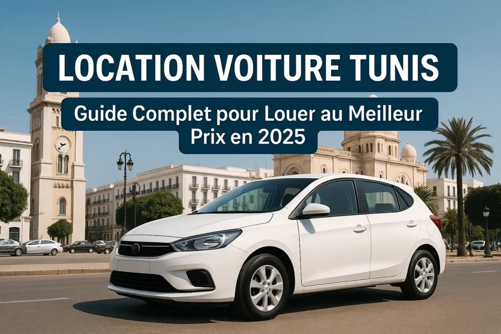 Louez une voiture à Tunis au meilleur prix en 2025 : comparatif des agences, astuces d'économie, location à l'aéroport Tunis-Carthage