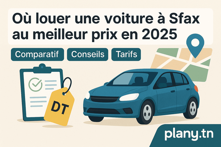louer une voiture à Sfax au meilleur prix en 2025