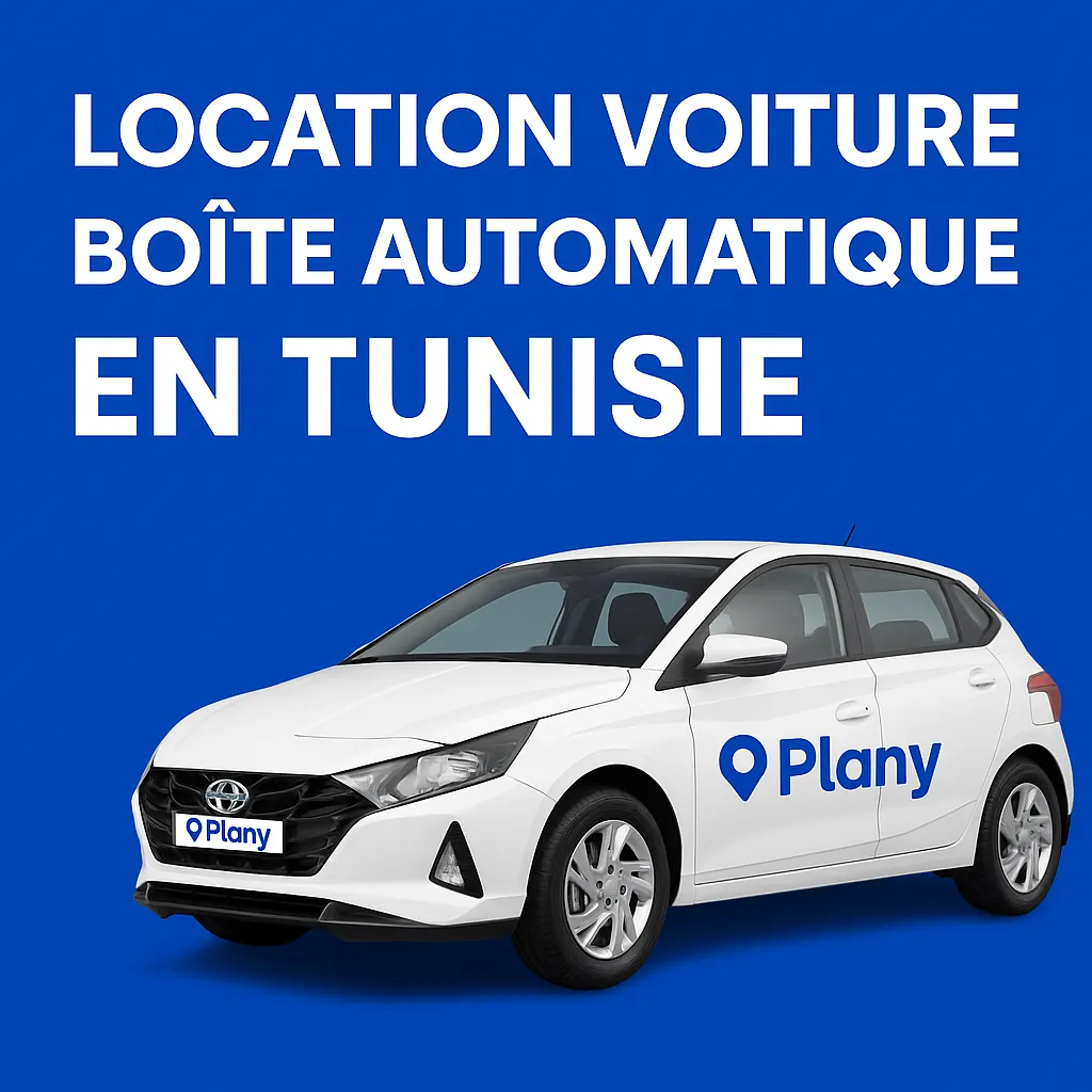 Location voiture boîte automatique en Tunisie avec Plany.tn